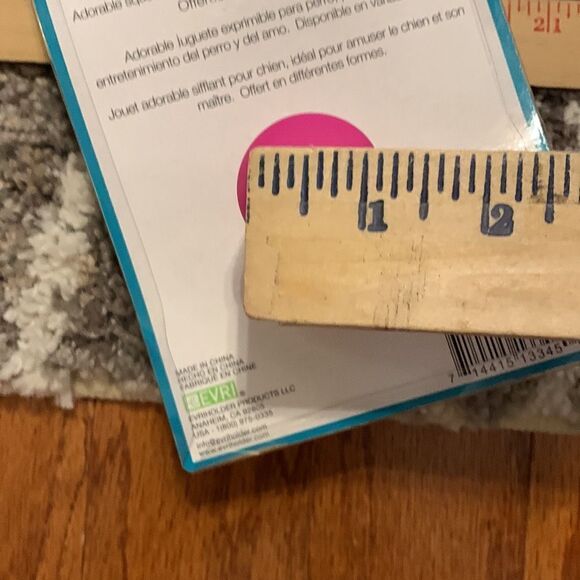 Say Cheeze squeaky dog toy - Pink (bundle & save) - Picture 5 of 6